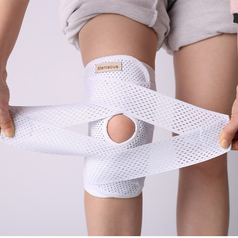 Knee Brace with Adjustable Compression Support