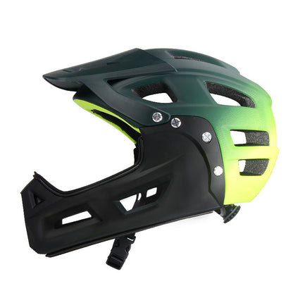 Full-Face Mountain Bike Helmet for Enhanced Safety