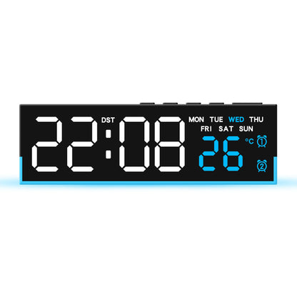 Digital Alarm Clock with Temperature Display