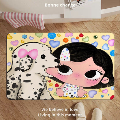 Cute Cartoon Character Bath Rug