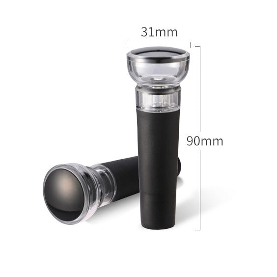 Dual-Function Air Pump Wine Opener with Foil Cutter