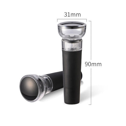 Dual-Function Air Pump Wine Opener with Foil Cutter