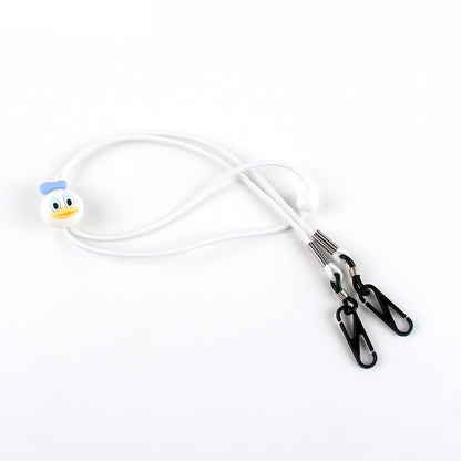 Cartoon Face Eyewear Strap with Adjustable Design