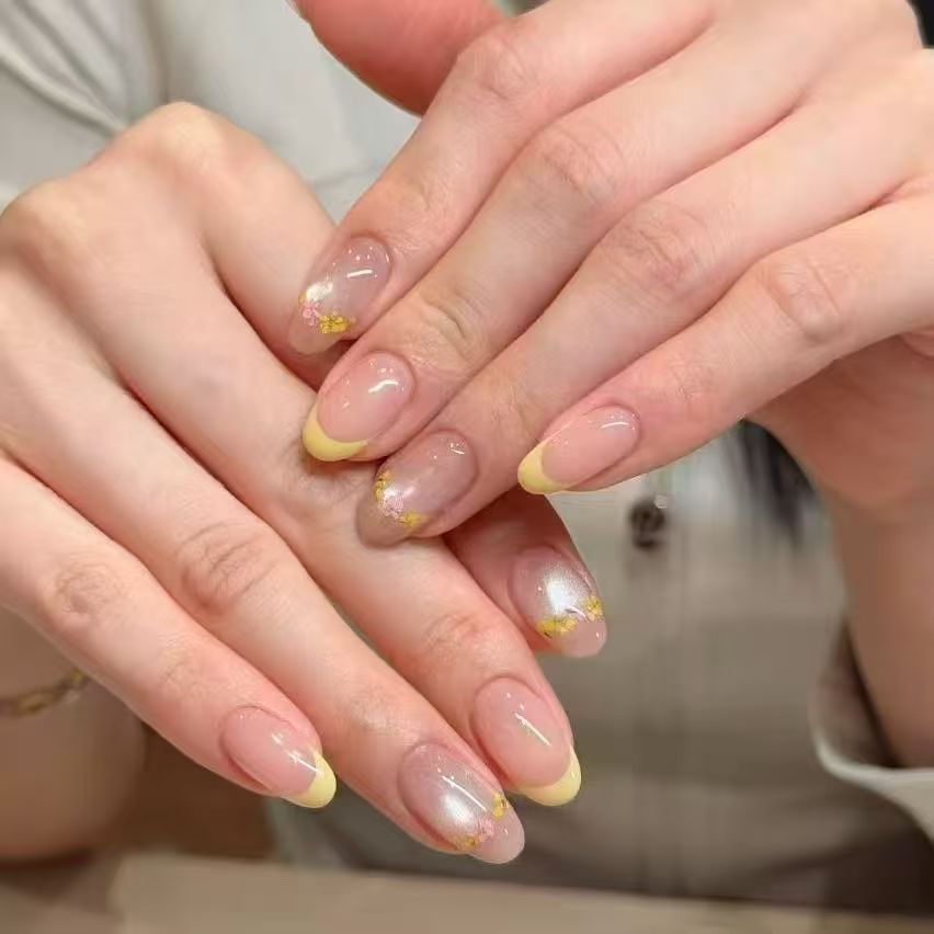 Glitter Nail Art Set with Ombre Design