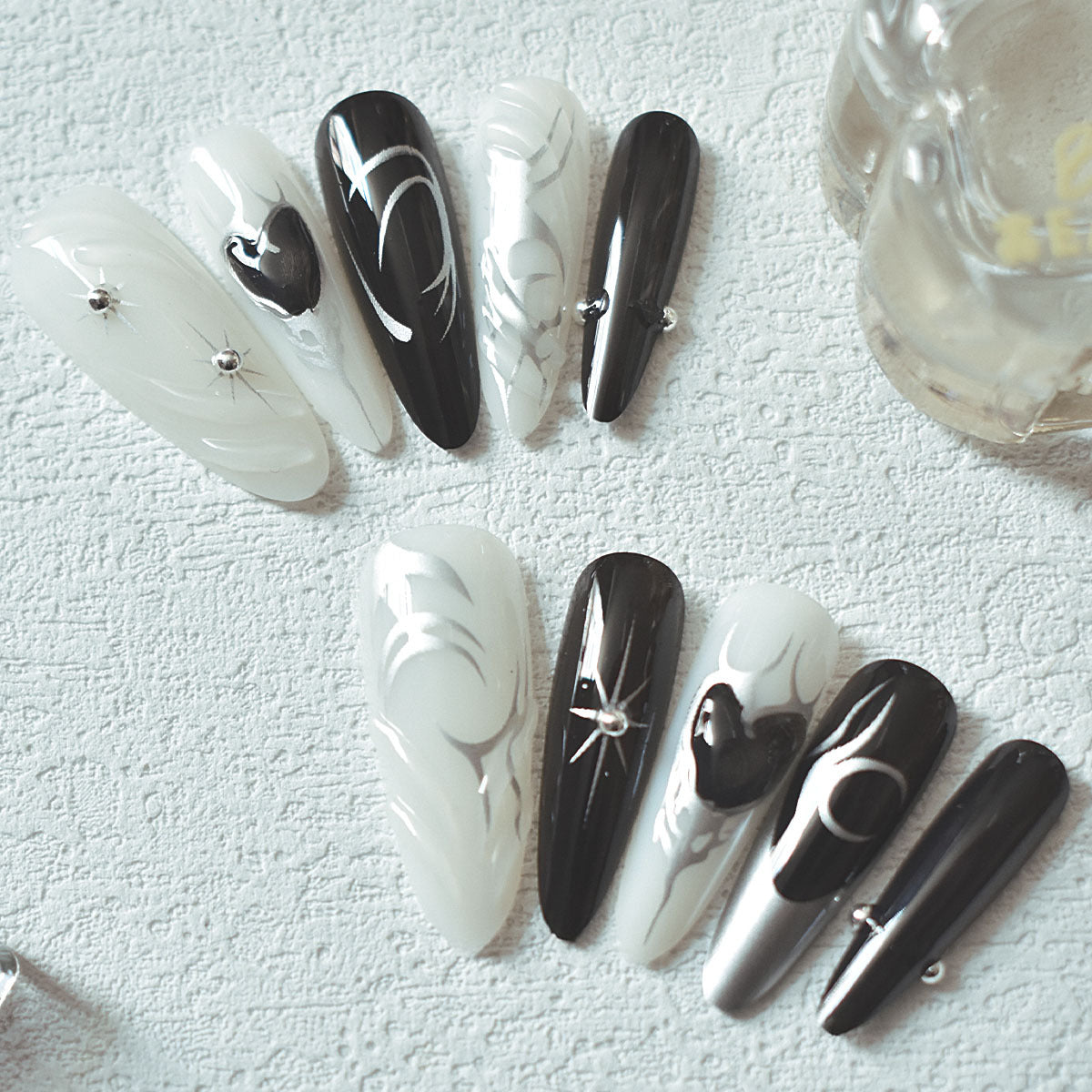 Stiletto Nail Art Extensions – Creative Design Tips