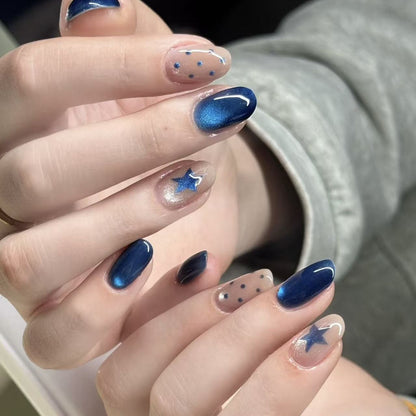 Glitter Nail Art Set with Ombre Design