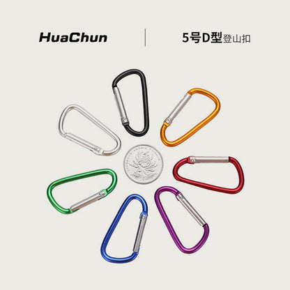Lightweight Aluminum Carabiners for Outdoor Use
