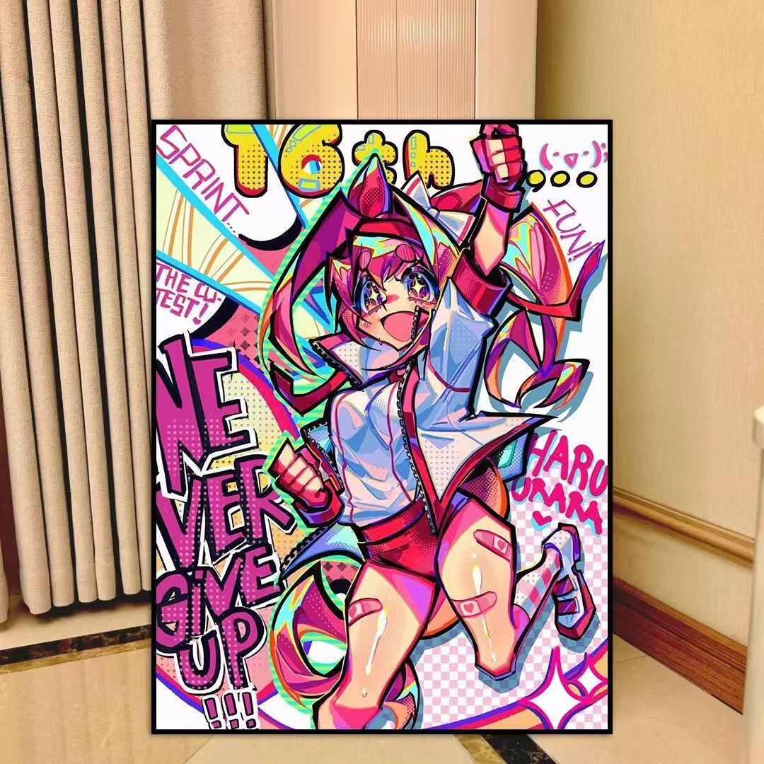 Canvas Wall Art Featuring Anime Inspiration