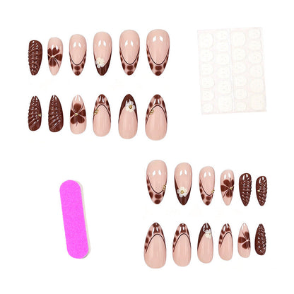 Creative Press-On Nail Art Enhancements