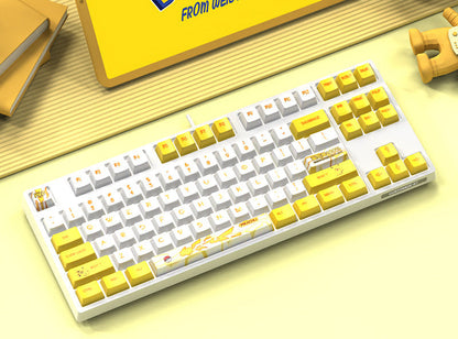 Custom Mechanical Keyboard with 87 Keys
