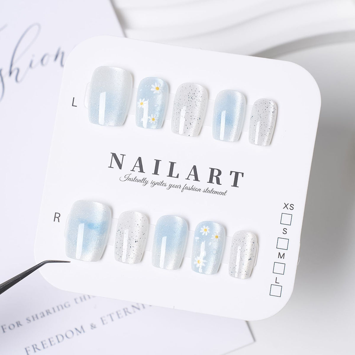 Cute Character Design Press-On Nail Set