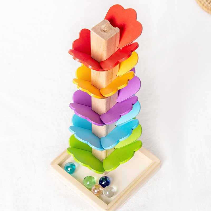 Wooden Montessori Marmoset Tower