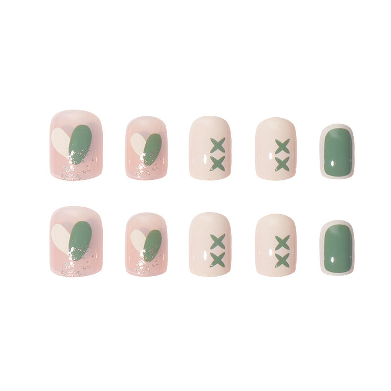Botanical Design Press-On Nail Art Set