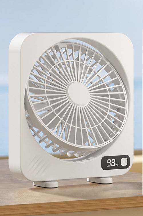 Portable Desk Fan with Adjustable Speed Settings