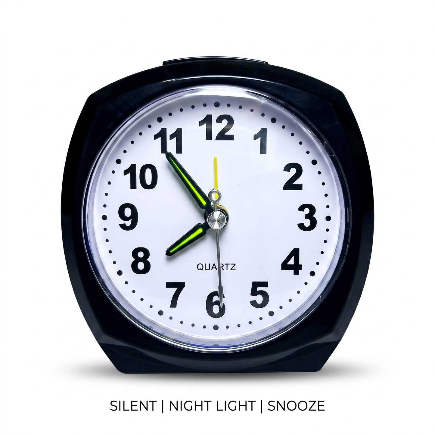 Night Light Analog Alarm Clock with Snooze Feature