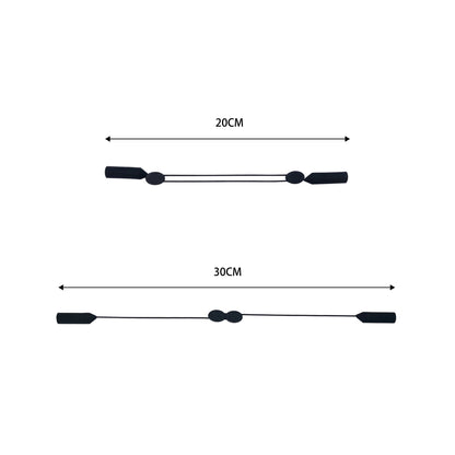 Eyewear Stabilization Strap with Adjustable Fit