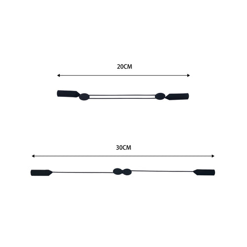 Eyewear Stabilization Strap with Adjustable Fit