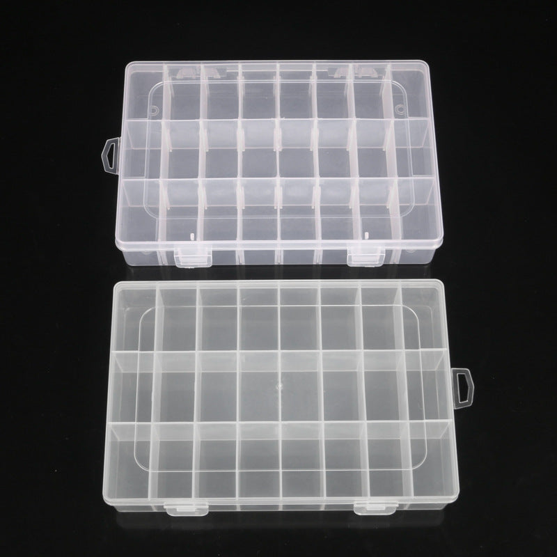 Storage Box with Adjustable Compartments