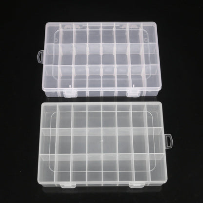 Storage Box with Adjustable Compartments