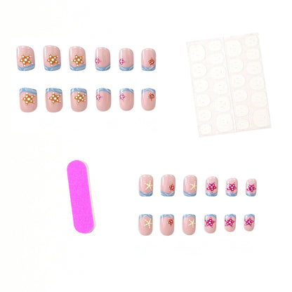 Nail Art Set with Beach Theme