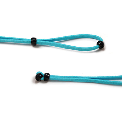 Suede Eyewear Strap with Adjustable Fit