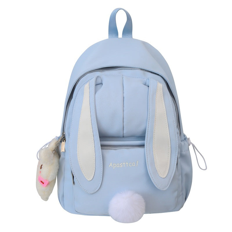 Cute Rabbit Ear Backpack for School
