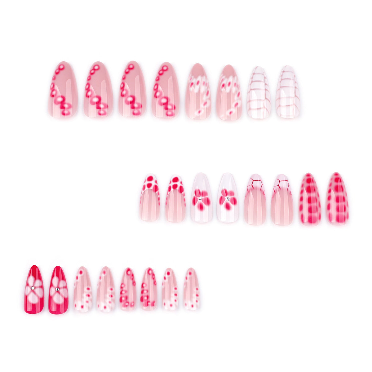 Artistic Design Nail Extensions in Modern Style