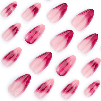 Glamorous Gradient Stiletto Nails – Artistic Design