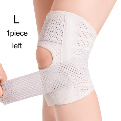 Open Patella Knee Support Brace with Adjustable Design