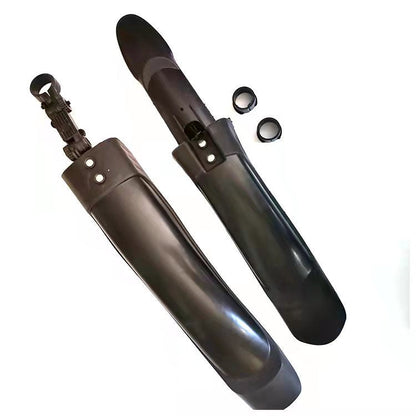 Set of Adjustable Mudguards for Bicycles