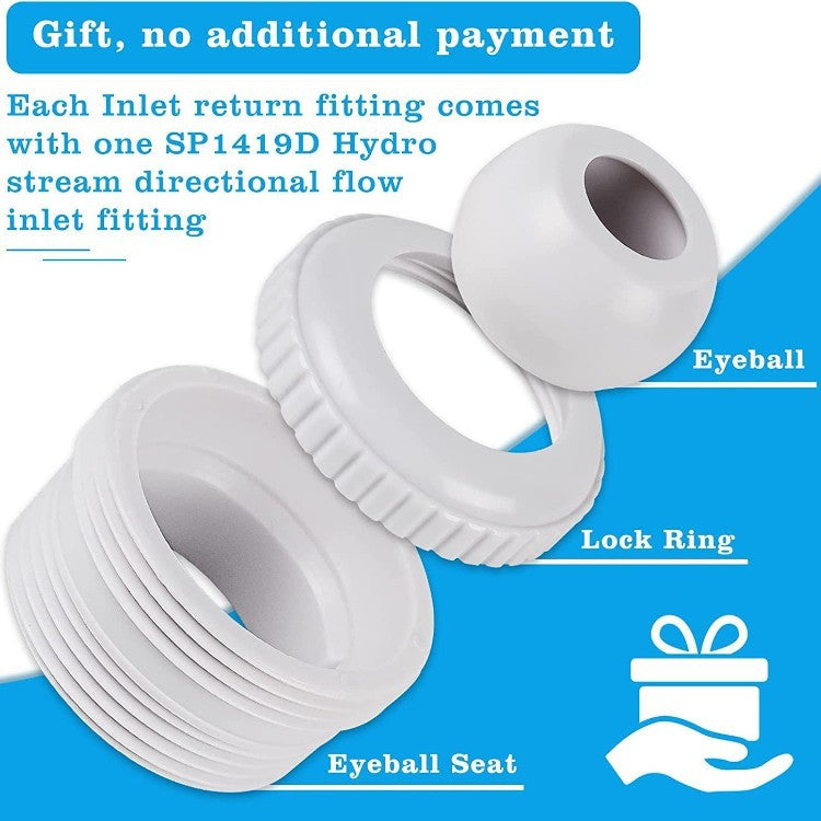 PVC Toilet Pan Connector with Adjustable Threaded Waste Flange Adapter
