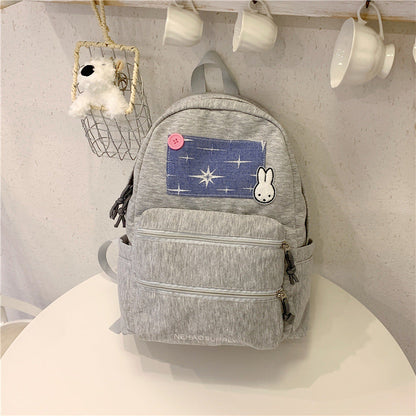 Cute Illustrated Character Backpack