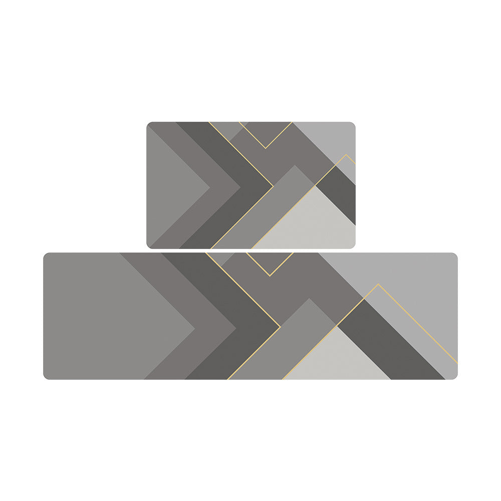 Fatigue-Reducing Comfort Mats for Kitchen Use - Set of Two