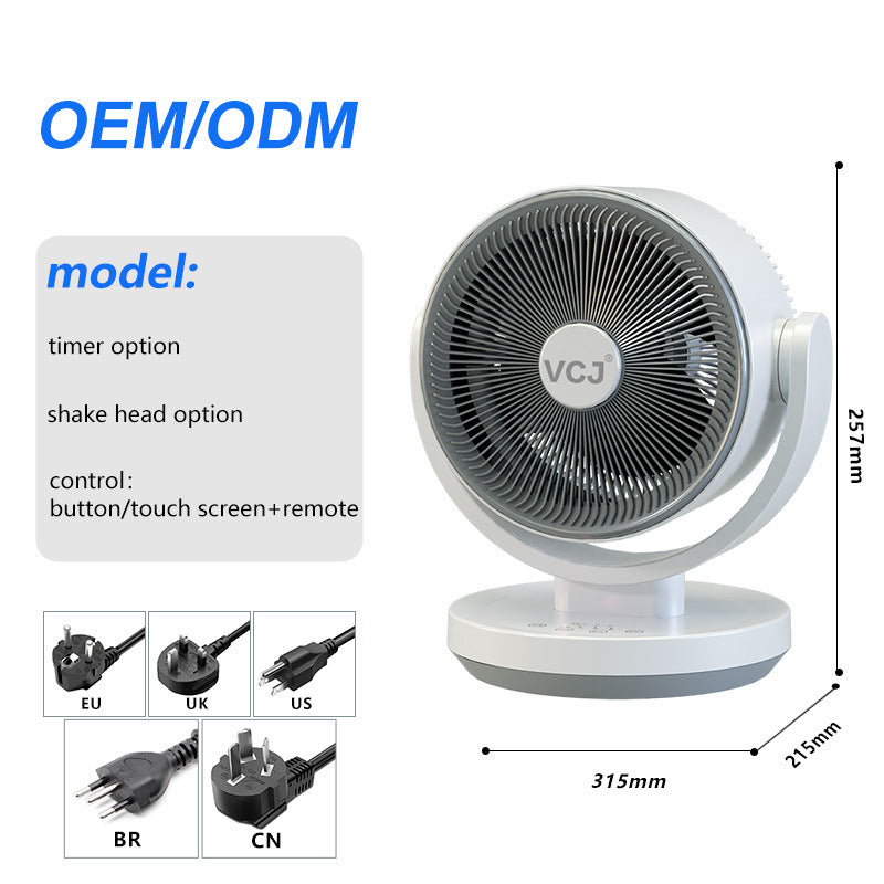 Oscillating Fan with Adjustable Settings