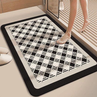 Plush Bath Mat with High Absorbency for Luxury Bathrooms