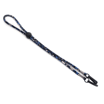 Floral Eyewear Retainer with Adjustable Strap