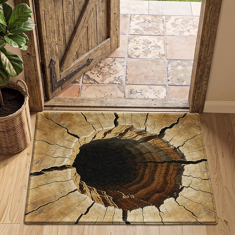 3D Illusion Welcome Mat for Entrance