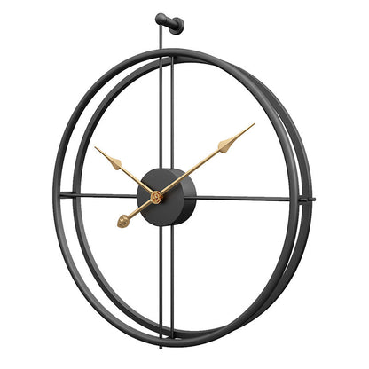 Large 20-Inch Silent Wall Clock in Nordic Minimalist Style