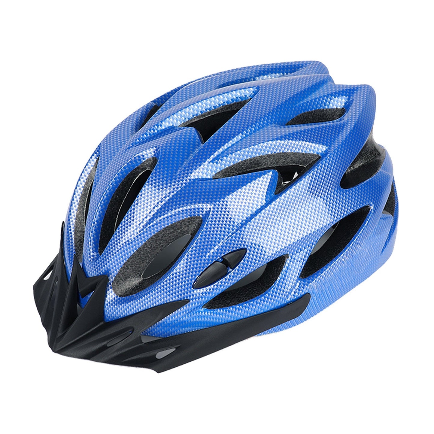 Ventilated Adjustable Cycling Helmet for Road and Mountain with Visor