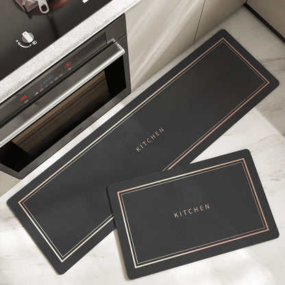 Fatigue-Reducing Comfort Mats for Kitchen Use - Set of Two