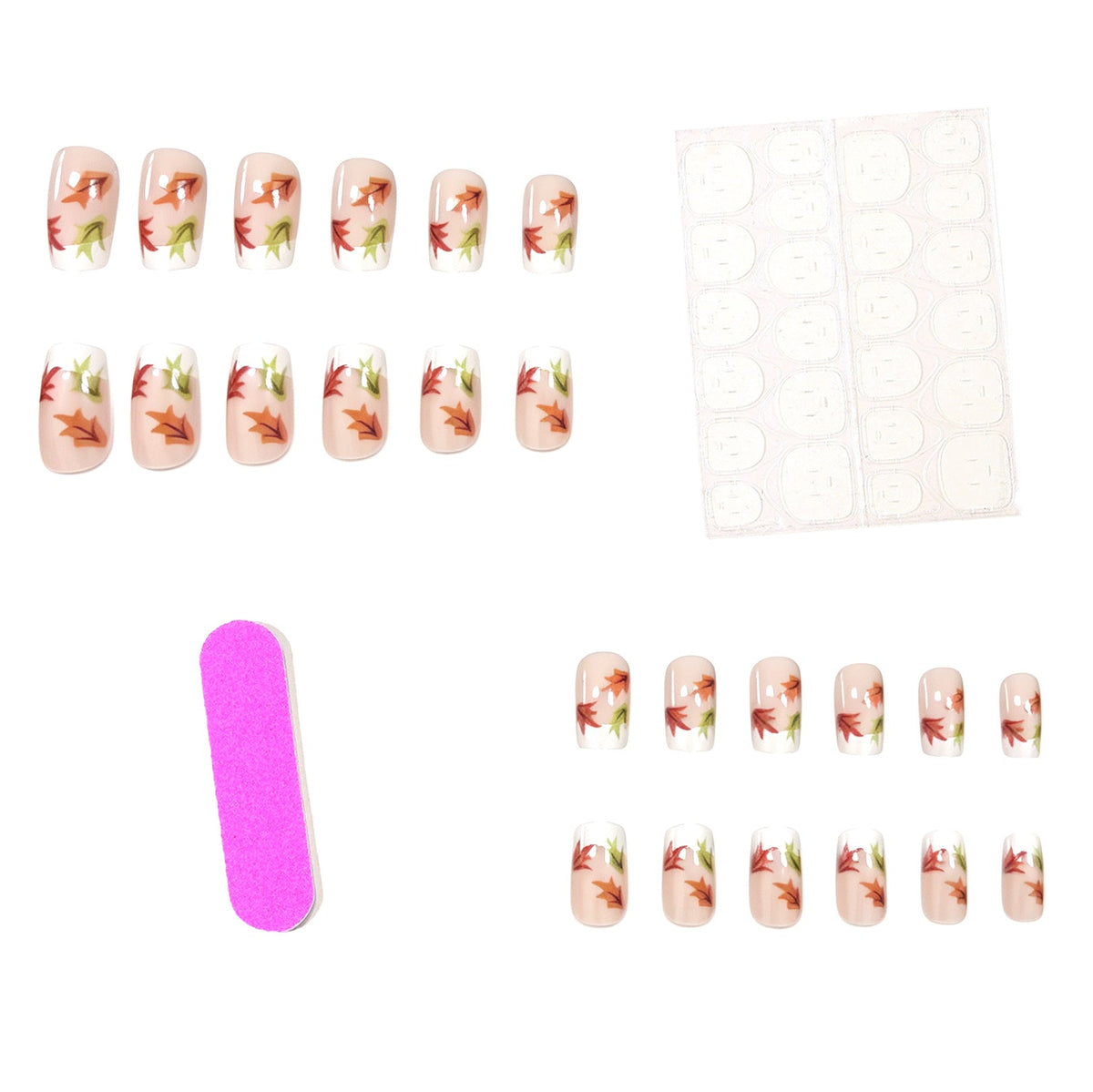 Nail Art Kit with Autumn Theme