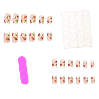 Nail Art Kit with Autumn Theme