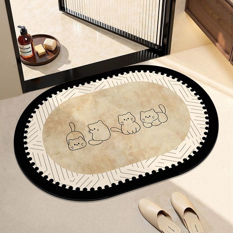 Cute Canine Design Welcome Mat
