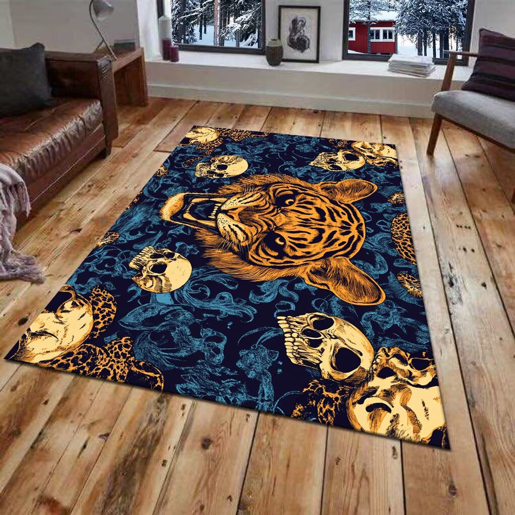 Animal-Inspired Area Rug – 3D Printed Design