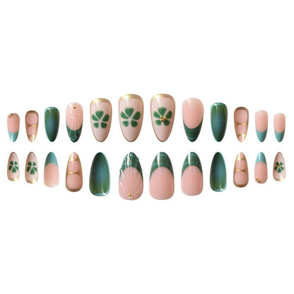 Creative Press-On Nail Extensions Featuring Distinctive Patterns