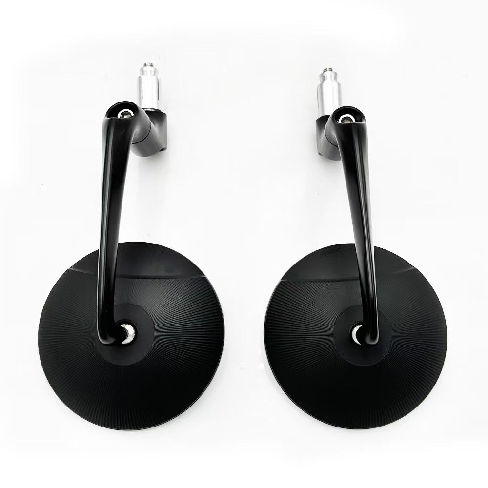 Motorcycle Mirrors with Adjustable Features
