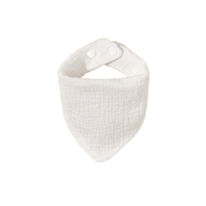 Adjustable Bandana Bib in Muslin Fabric