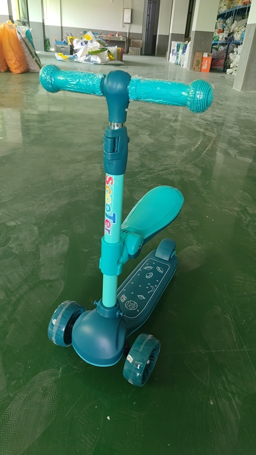 Height-Adjustable Kickboard Scooter
