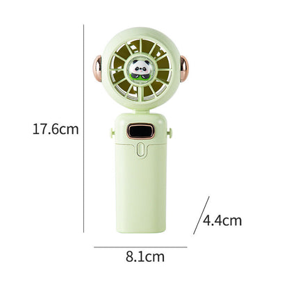 Cute Panda Design Handheld Fan – Portable Cooling Device