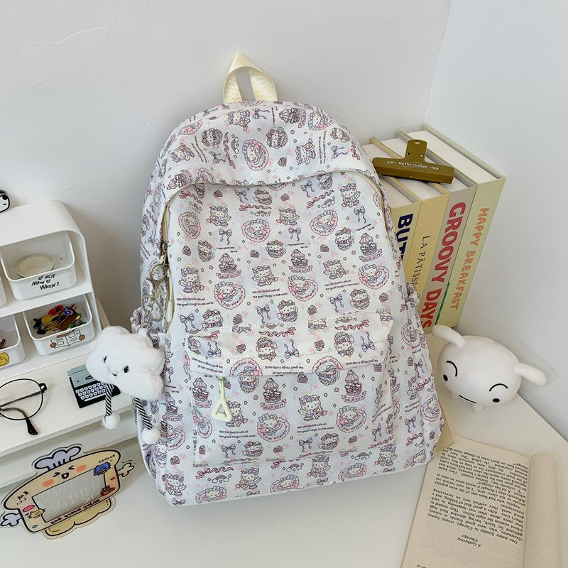 Cute Cartoon Design School Backpack